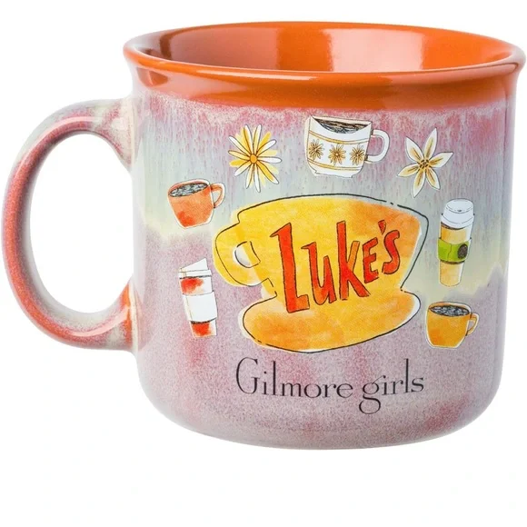 Gilmore Girls Ceramic Camper Mug with Luke's Diner Logo - Picture 7 of 9